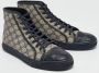 Gucci Vintage Pre-owned Coated canvas sneakers Beige Heren - Thumbnail 4