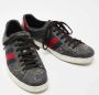 Gucci Vintage Pre-owned Coated canvas sneakers Black Dames - Thumbnail 4