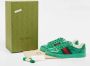 Gucci Vintage Pre-owned Coated canvas sneakers Green Heren - Thumbnail 8