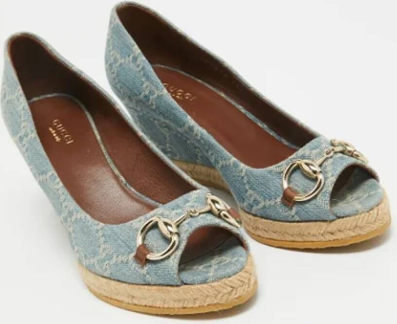 Gucci Vintage Pre-owned Denim heels Multicolor Dames