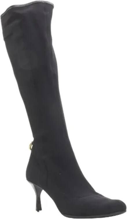 Gucci Vintage Pre-owned Fabric boots Black Dames