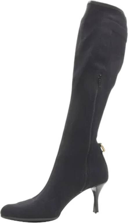 Gucci Vintage Pre-owned Fabric boots Black Dames