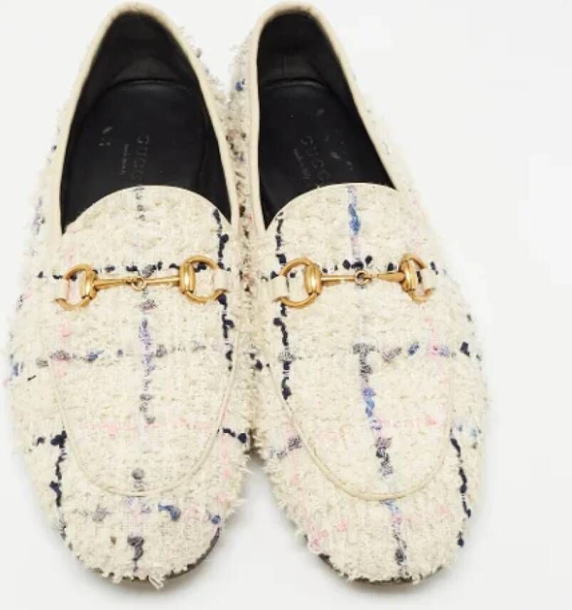 Gucci Vintage Pre-owned Fabric flats Multicolor Dames