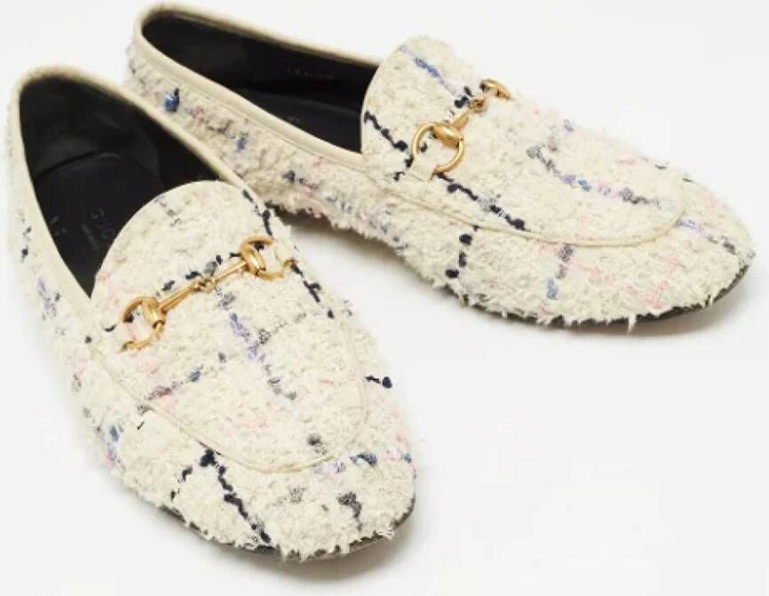 Gucci Vintage Pre-owned Fabric flats Multicolor Dames