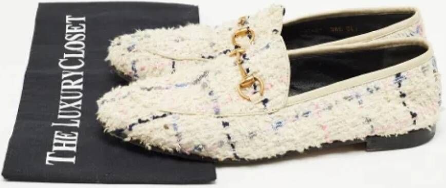 Gucci Vintage Pre-owned Fabric flats Multicolor Dames