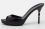 Gucci Vintage Pre-owned Fabric sandals Black Dames - Thumbnail 2