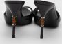 Gucci Vintage Pre-owned Fabric sandals Black Dames - Thumbnail 6