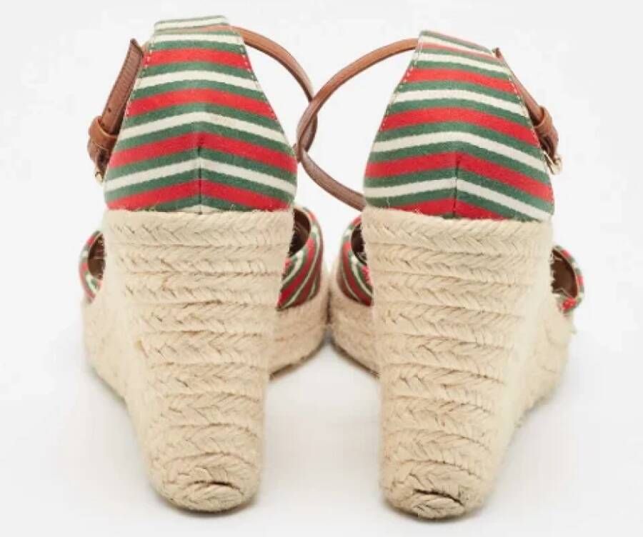 Gucci Vintage Pre-owned Fabric sandals Multicolor Dames