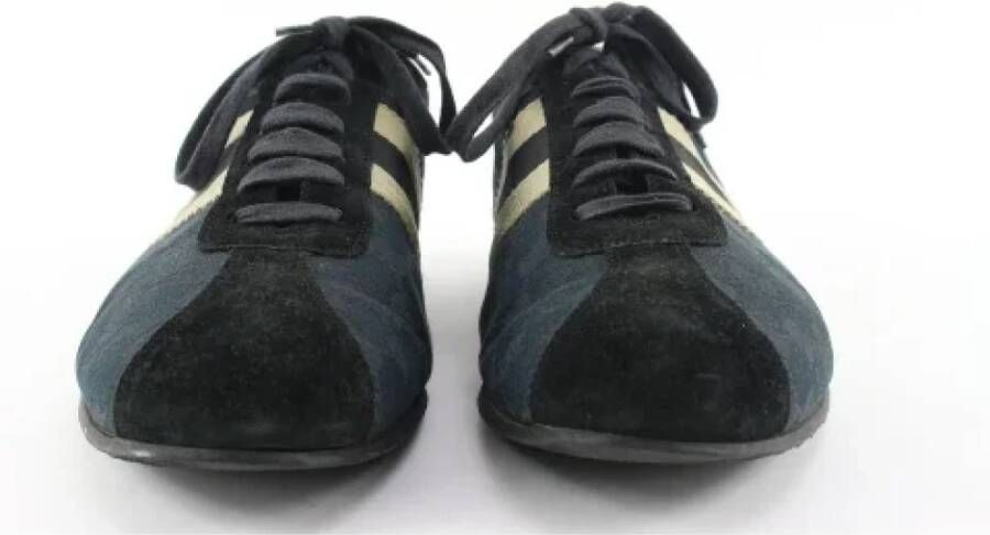 Gucci Vintage Pre-owned Fabric sneakers Black Dames