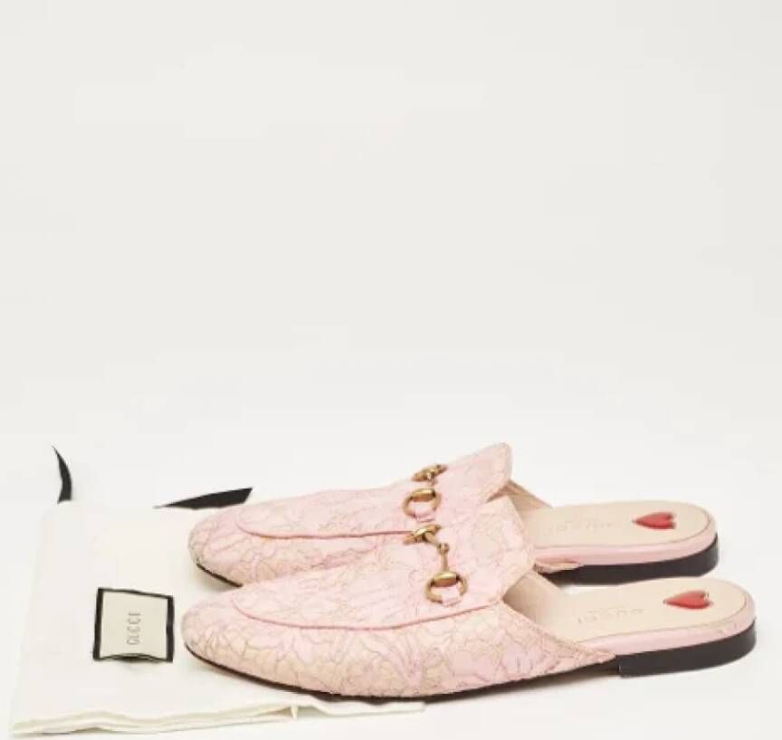 Gucci Vintage Pre-owned Lace mules Pink Dames