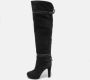 Gucci Vintage Pre-owned Leather boots Black Dames - Thumbnail 2