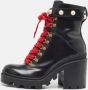 Gucci Vintage Pre-owned Leather boots Black Dames - Thumbnail 2