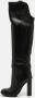 Gucci Vintage Pre-owned Leather boots Black Dames - Thumbnail 2