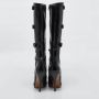 Gucci Vintage Pre-owned Leather boots Black Dames - Thumbnail 5