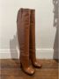 Gucci Vintage Pre-owned Leather boots Brown Dames - Thumbnail 2