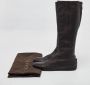 Gucci Vintage Pre-owned Leather boots Brown Dames - Thumbnail 9