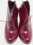 Gucci Vintage Pre-owned Leather boots Red Dames - Thumbnail 3