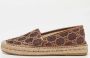 Gucci Vintage Pre-owned Leather espadrilles Brown Dames - Thumbnail 2