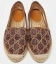 Gucci Vintage Pre-owned Leather espadrilles Brown Dames - Thumbnail 3