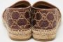 Gucci Vintage Pre-owned Leather espadrilles Brown Dames - Thumbnail 5