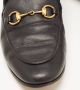 Gucci Vintage Pre-owned Leather flats Black Dames - Thumbnail 7