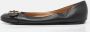 Gucci Vintage Pre-owned Leather flats Black Dames - Thumbnail 2