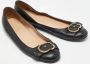 Gucci Vintage Pre-owned Leather flats Black Dames - Thumbnail 4