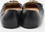 Gucci Vintage Pre-owned Leather flats Black Dames - Thumbnail 5