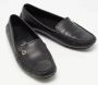 Gucci Vintage Pre-owned Leather flats Black Dames - Thumbnail 4