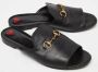 Gucci Vintage Pre-owned Leather flats Black Dames - Thumbnail 4