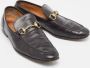 Gucci Vintage Pre-owned Leather flats Black Dames - Thumbnail 4
