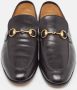 Gucci Vintage Pre-owned Leather flats Black Heren - Thumbnail 3