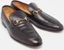 Gucci Vintage Pre-owned Leather flats Black Heren - Thumbnail 4