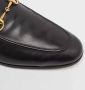 Gucci Vintage Pre-owned Leather flats Black Heren - Thumbnail 7