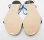 Gucci Vintage Pre-owned Leather flats Blue Dames - Thumbnail 6