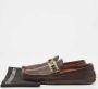 Gucci Vintage Pre-owned Leather flats Brown Dames - Thumbnail 9