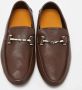 Gucci Vintage Pre-owned Leather flats Brown Dames - Thumbnail 3