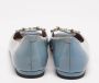 Gucci Vintage Pre-owned Leather flats Gray Dames - Thumbnail 5