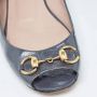 Gucci Vintage Pre-owned Leather flats Gray Dames - Thumbnail 7