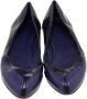 Gucci Vintage Pre-owned Leather flats Purple Dames - Thumbnail 2