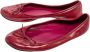 Gucci Vintage Pre-owned Leather flats Purple Dames - Thumbnail 3