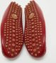 Gucci Vintage Pre-owned Leather flats Red Dames - Thumbnail 6