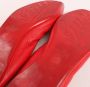 Gucci Vintage Pre-owned Leather flats Red Dames - Thumbnail 10