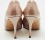 Gucci Vintage Pre-owned Leather heels Beige Dames - Thumbnail 5