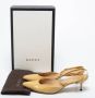 Gucci Vintage Pre-owned Leather heels Beige Dames - Thumbnail 9