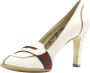 Gucci Vintage Pre-owned Leather heels Beige Dames - Thumbnail 5