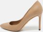 Gucci Vintage Pre-owned Leather heels Beige Dames - Thumbnail 2