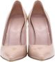 Gucci Vintage Pre-owned Leather heels Beige Dames - Thumbnail 3