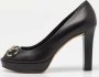 Gucci Vintage Pre-owned Leather heels Black Dames - Thumbnail 2