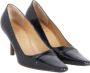 Gucci Vintage Pre-owned Leather heels Black Dames - Thumbnail 4